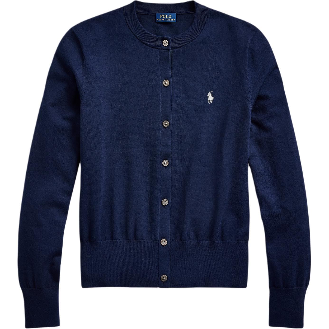Кофта Polo Ralph Lauren SS22 Трикотаж Стандартный Размер Женский Синий - изображение 1