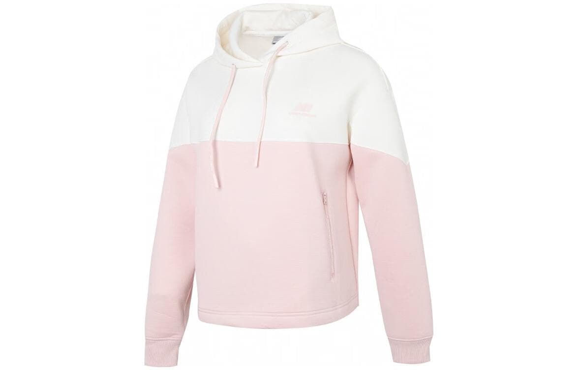 Худи New Balance Patchwork Hoodie Pink - изображение 1
