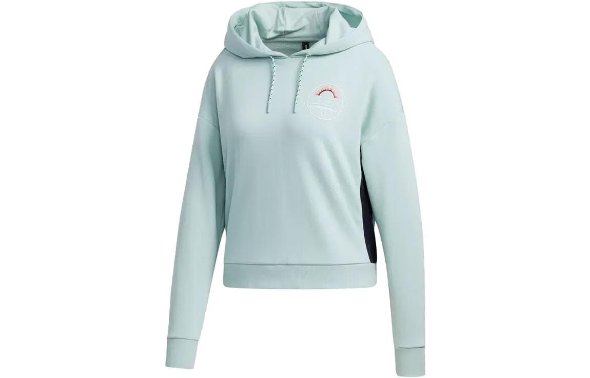 Худи Adidas Neo Толстовка Женская Светло-Зеленая - изображение 1