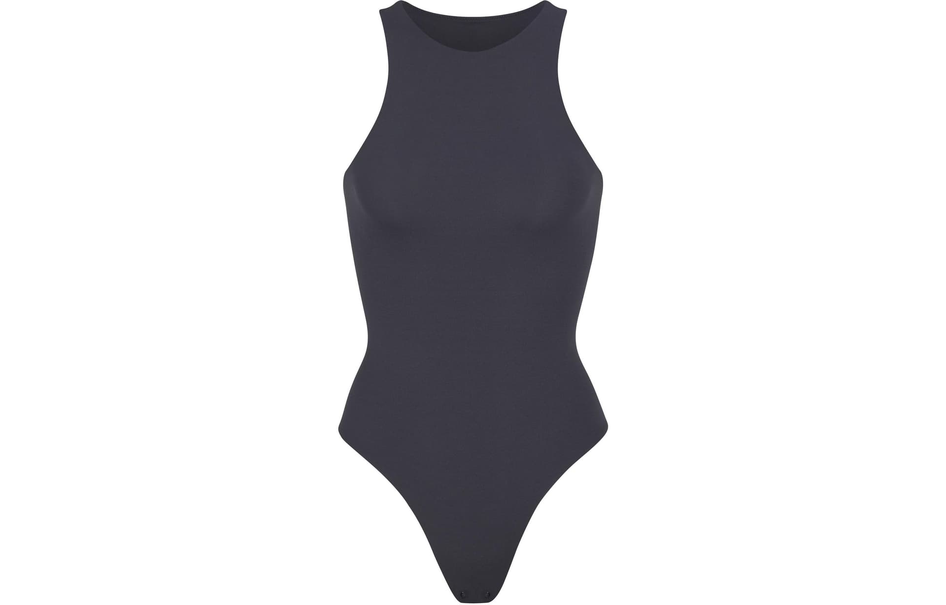 SKIMS Fits Everybody High Neck Bodysuit Graphite - изображение 1