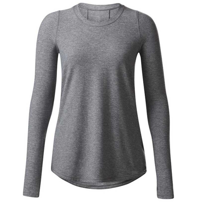 Футболка Lululemon Rulu™ Стандартная (Standard) T-рубашка Женская Дымчатый Серый - изображение 1