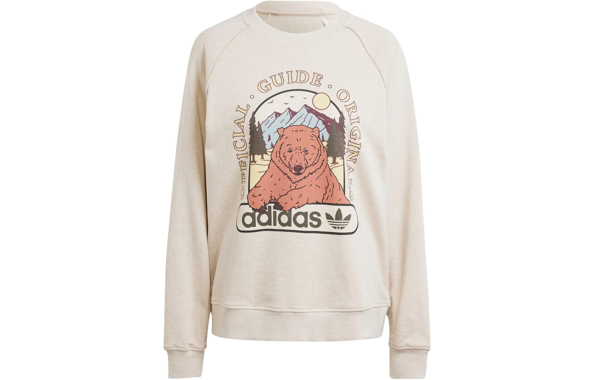 Худи Adidas Originals Толстовка Женское Светлый хаки - изображение 1