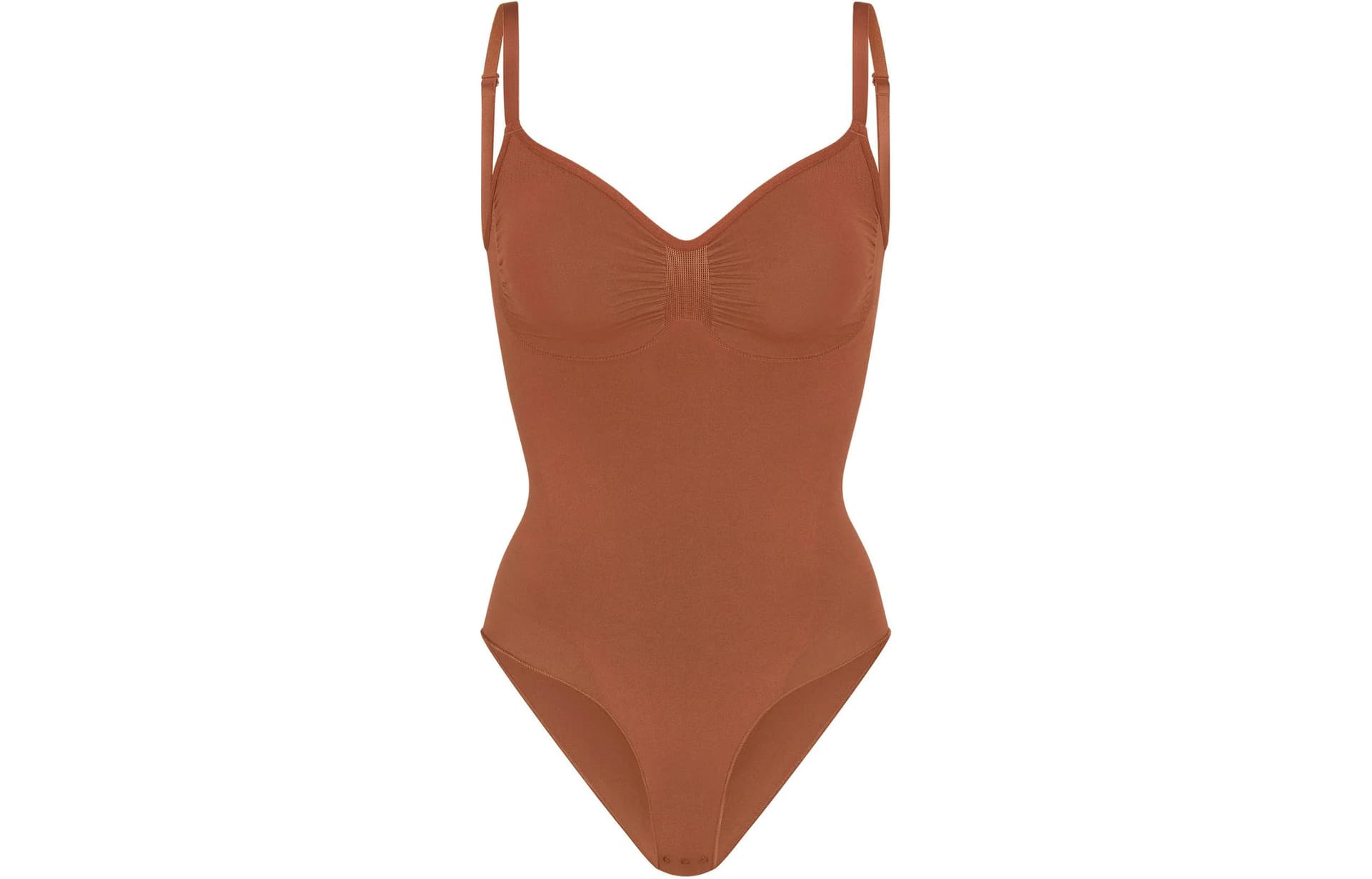 SKIMS SEAMLESS SCULPT BRIEF BODYSUIT BRONZE - изображение 1