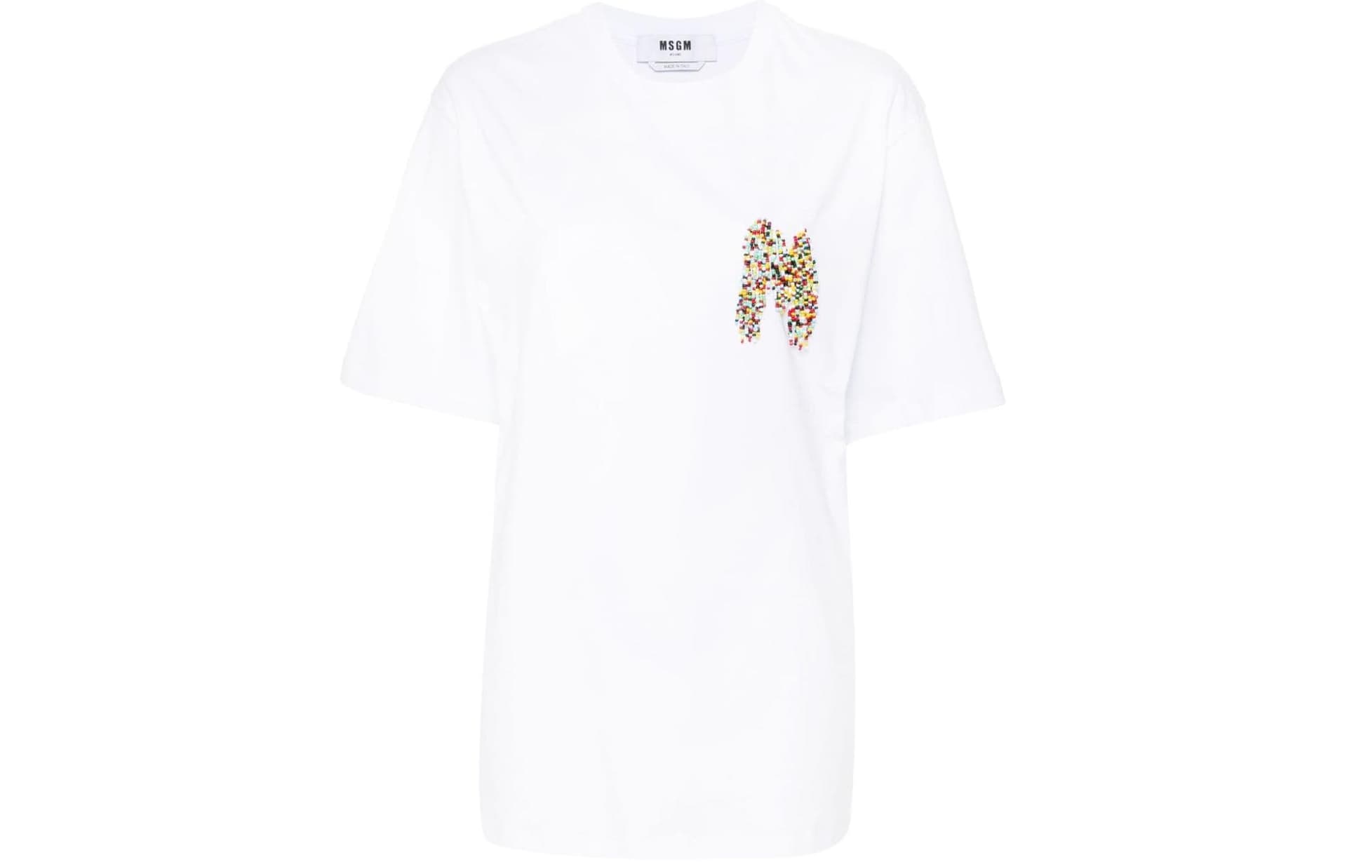 Футболка MSGM logo T - изображение 1
