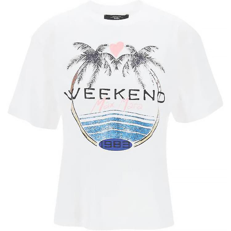 Футболка WEEKEND MaxMara T-рубашка Женская Белая - изображение 1