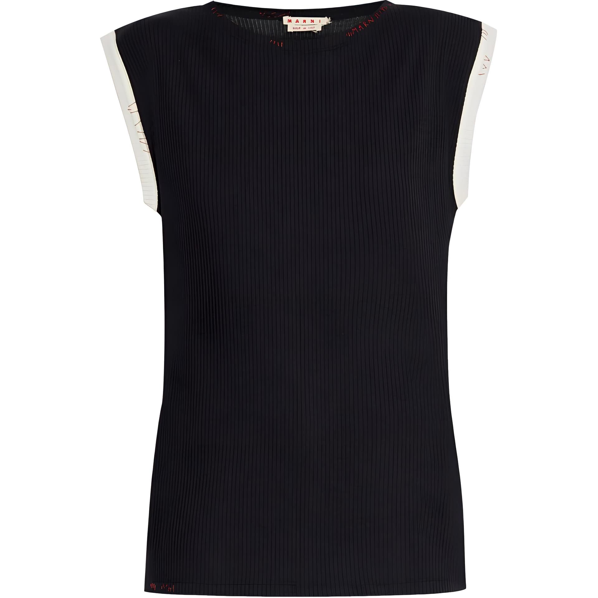Футболка MARNI Черные Женские T-рубашки - изображение 1