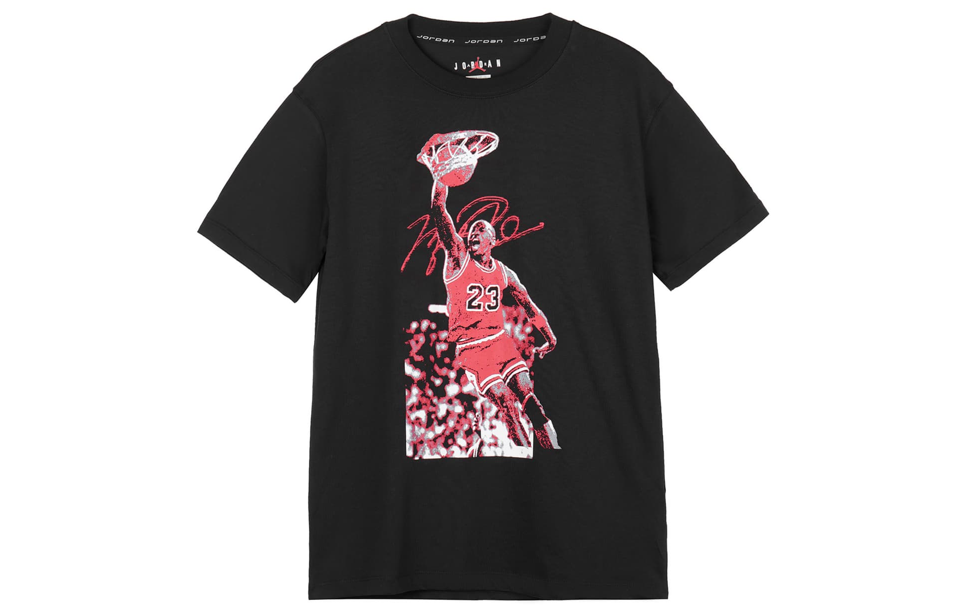 Футболка Jordan Футболка с круглым вырезом и напечатанным рисунком, женская, черная - изображение 1