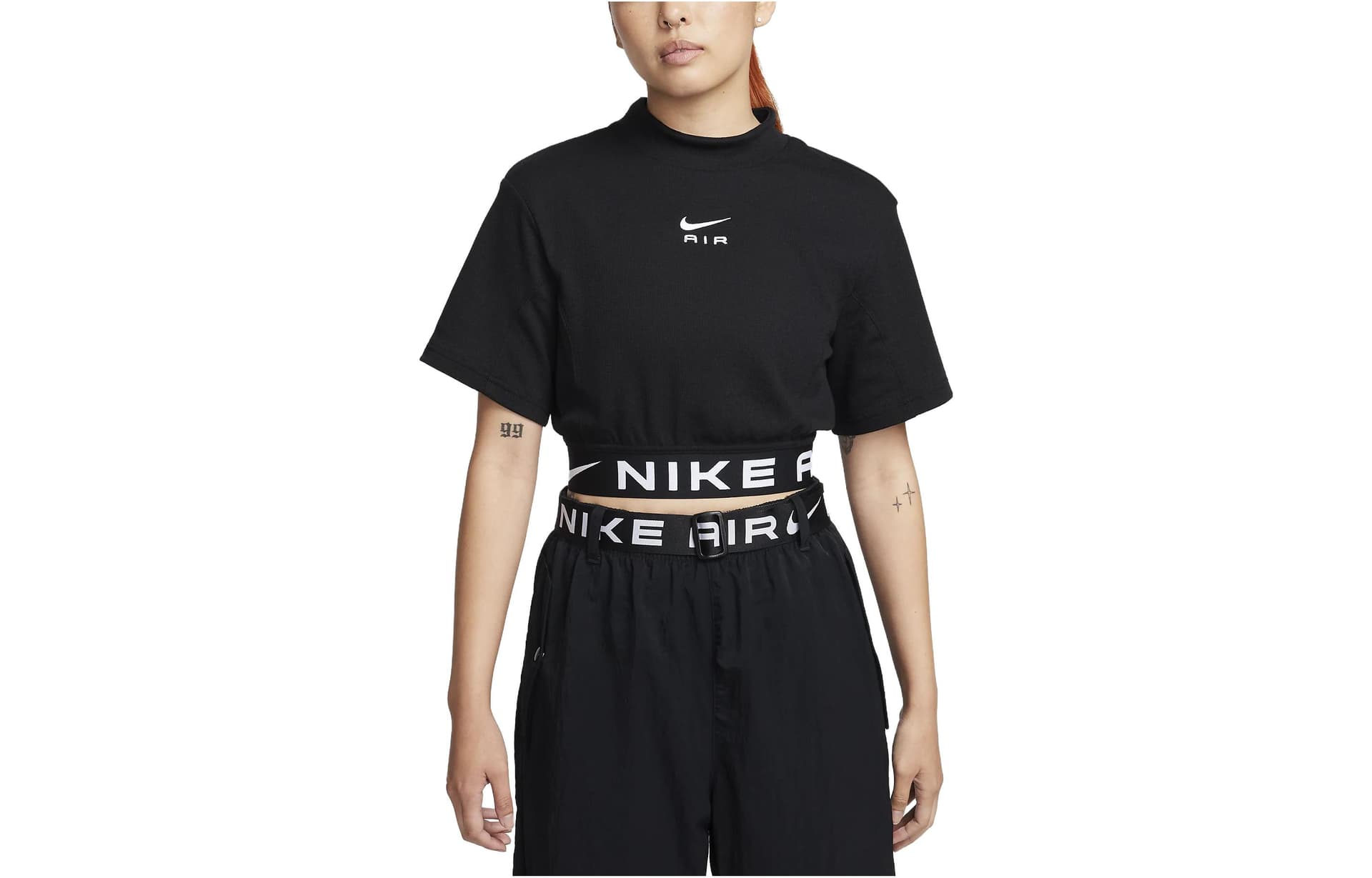 Футболка NIKE Черные Женские Футболки - изображение 1