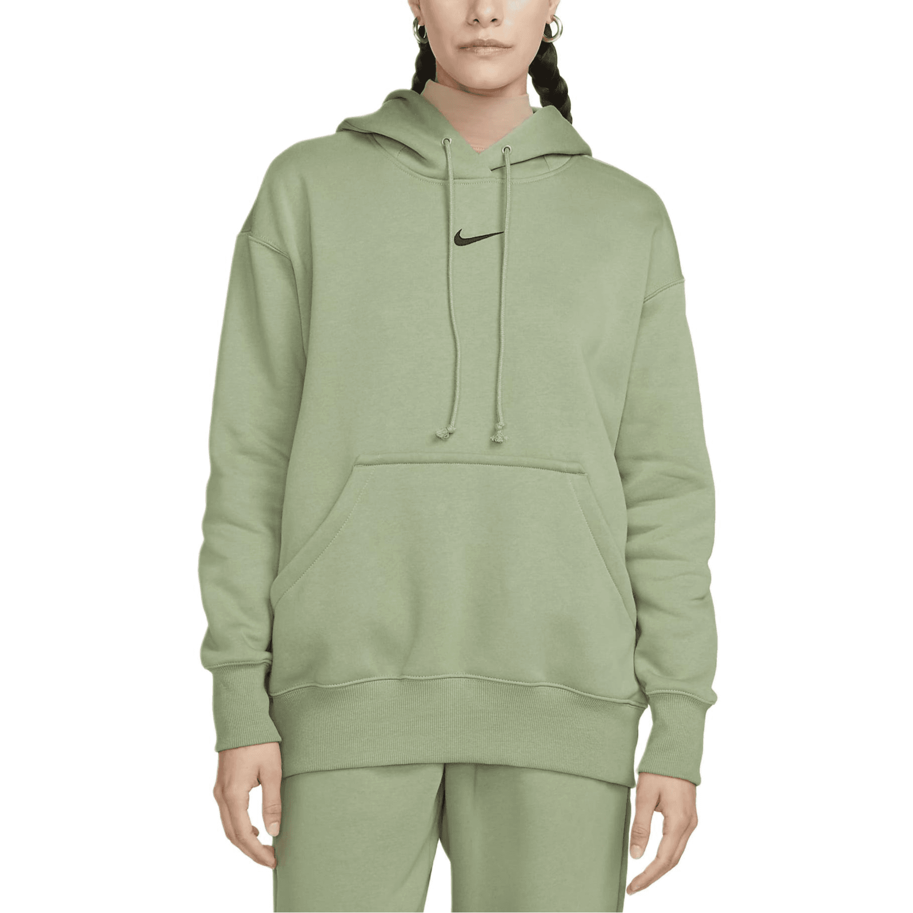 Кофта Nike Зеленые Женские Свитшоты - изображение 3