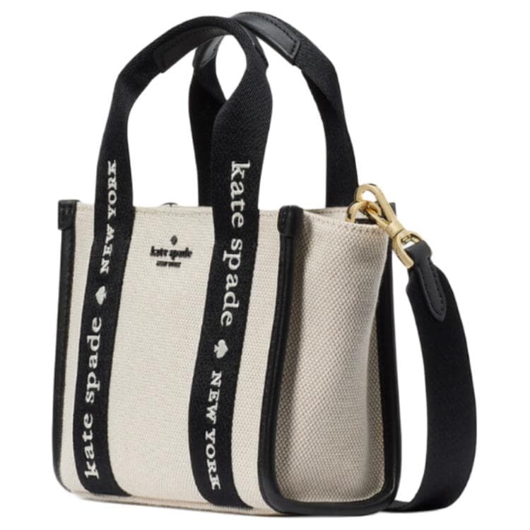 Сумка kate spade Kip Tote Bag Beige Black - изображение 2