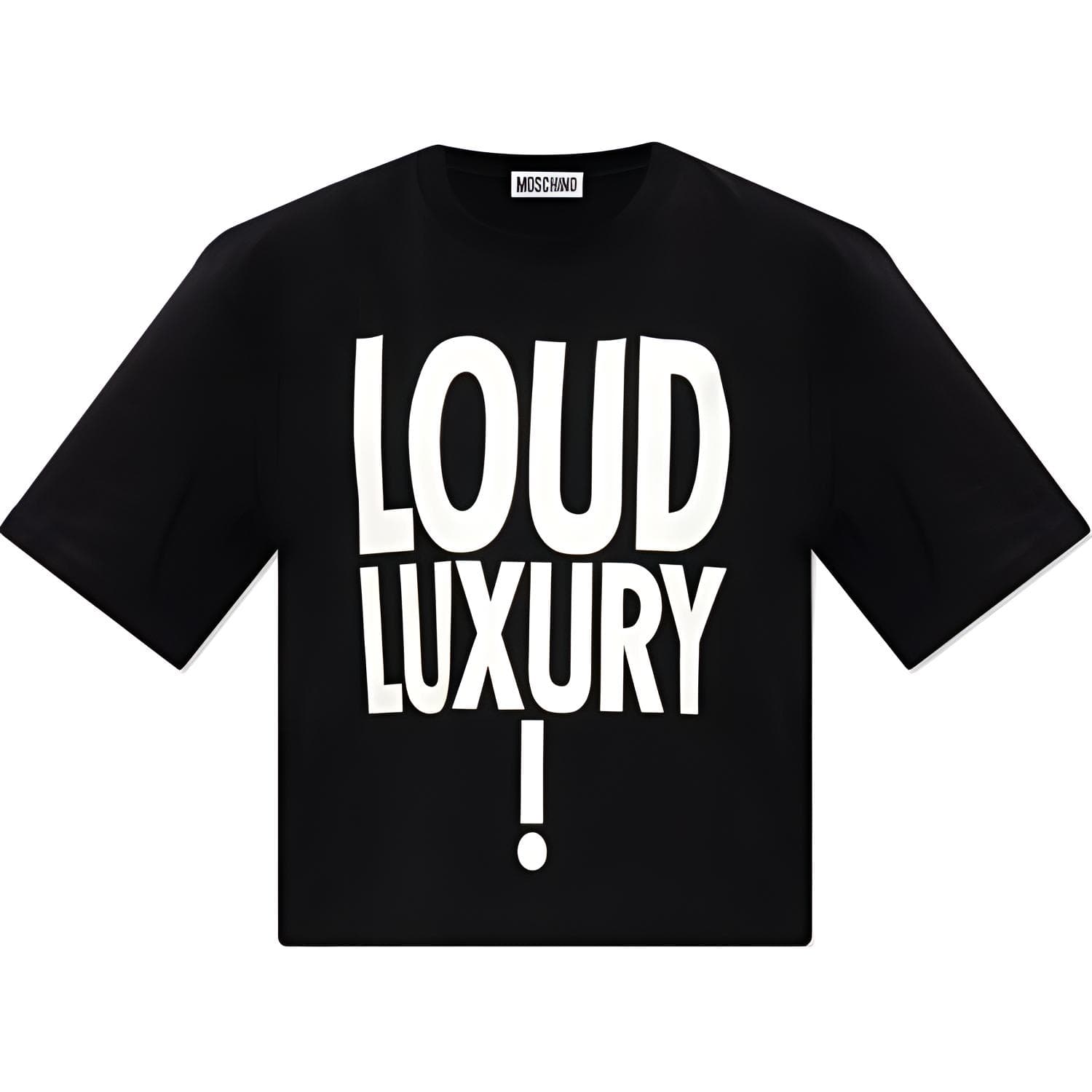 Футболка MOSCHINO Черные Женские Футболки - изображение 1