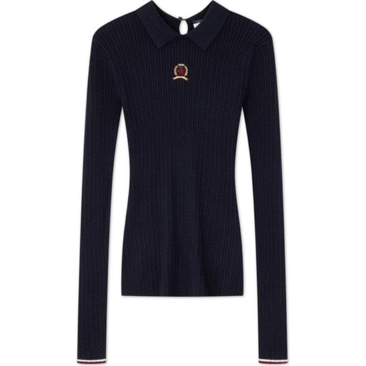 Кофта Tommy Hilfiger Трикотаж Женский Темно-Синий - изображение 1