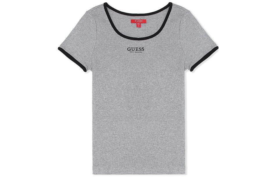 Футболка GUESS Вересковый серый Женские футболки - изображение 1