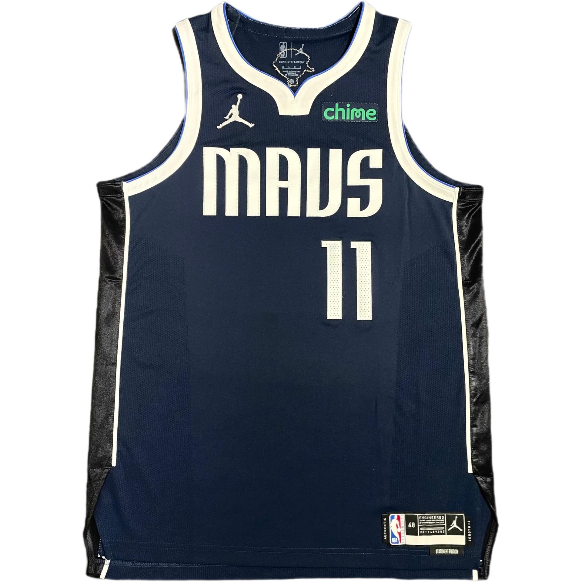 Баскетбольная майка Jordan x NBA Mavericks Kyrie 2023/2024 Navy - изображение 1