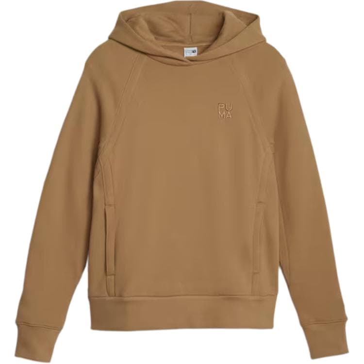 Худи PUMA Коричневый Женские Толстовка - изображение 1