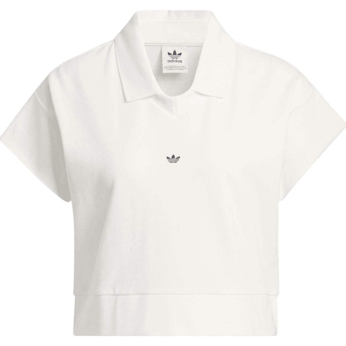 Adidas Originals Поло Поло Женские Нефритовый Белый - изображение 1