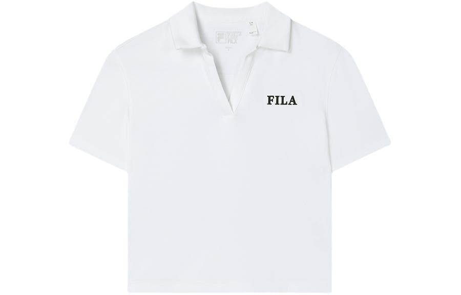 FILA Поло Женское Стандартное Белое - изображение 1