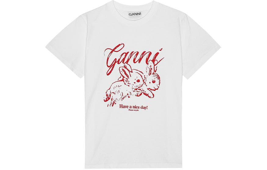 Футболка GANNI SS24 T - изображение 1
