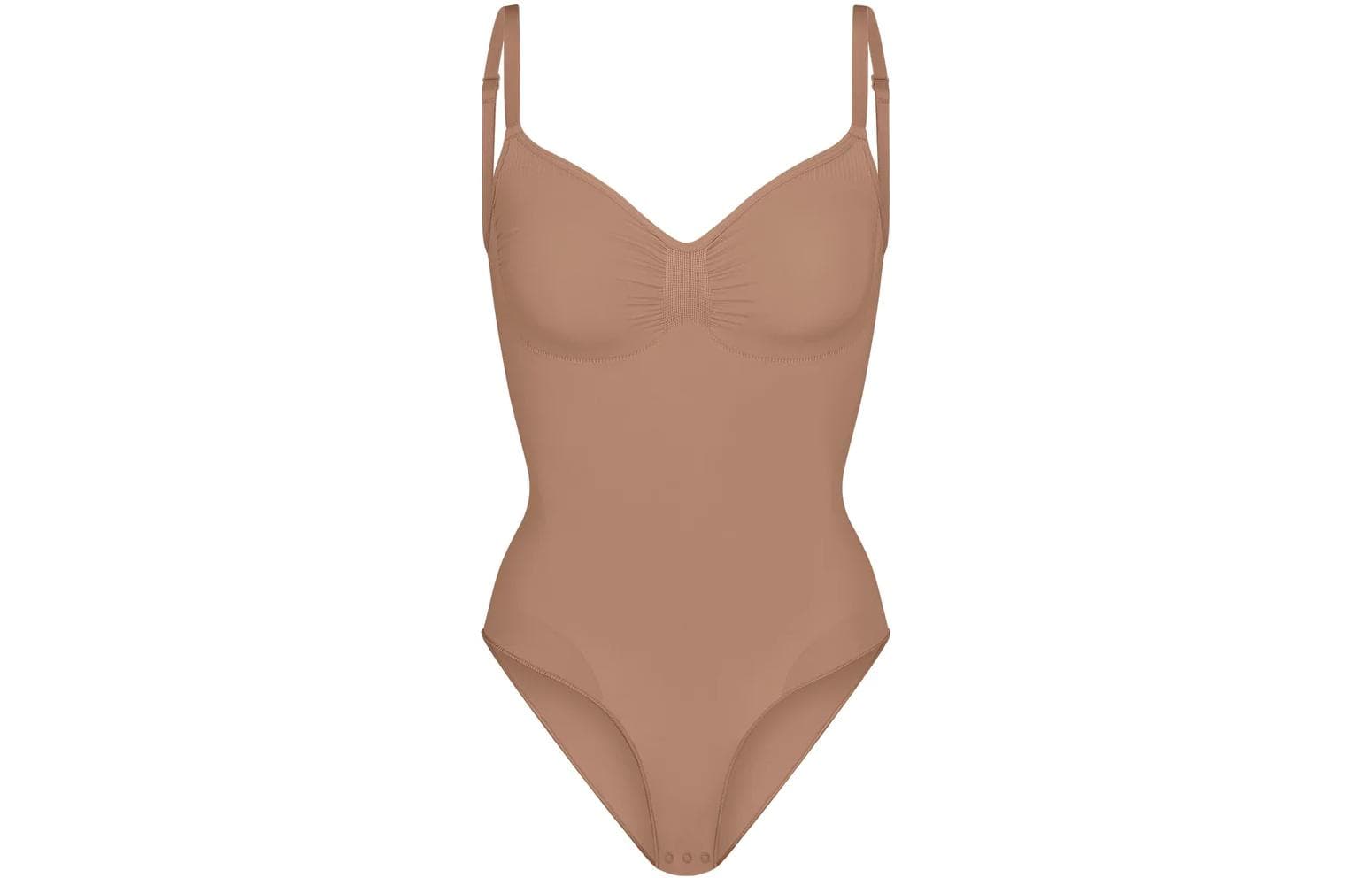 SKIMS SEAMLESS SCULPT BRIEF BODYSUIT SIENNA - изображение 1