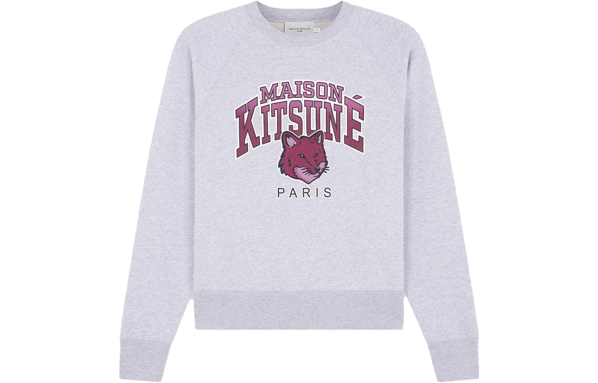 Худи Maison Kitsune Толстовка женская серого цвета - изображение 1