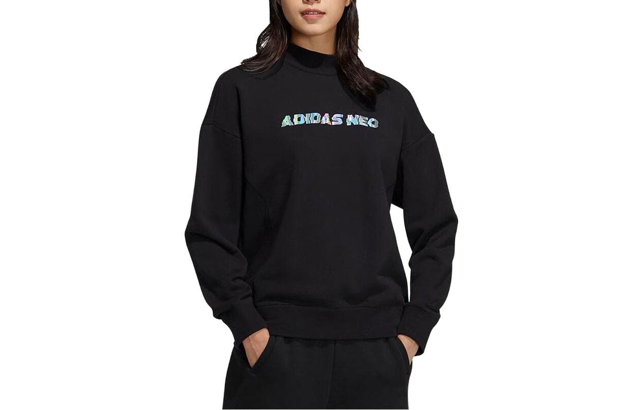 Кофта Adidas Neo Черные Женские Свитшоты - изображение 1