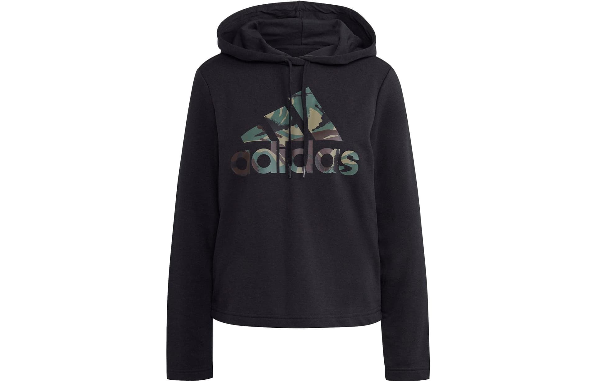 Худи Adidas Черные Женские Толстовки - изображение 1
