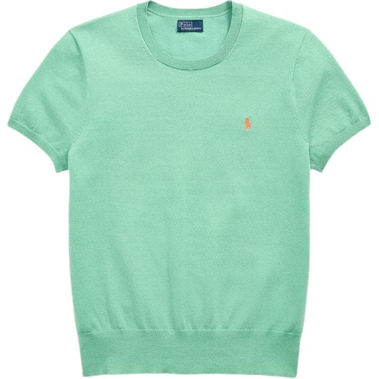Кофта Polo Ralph Lauren FW24 Трикотаж Свободный покрой Женские Светло-зеленый - изображение 1