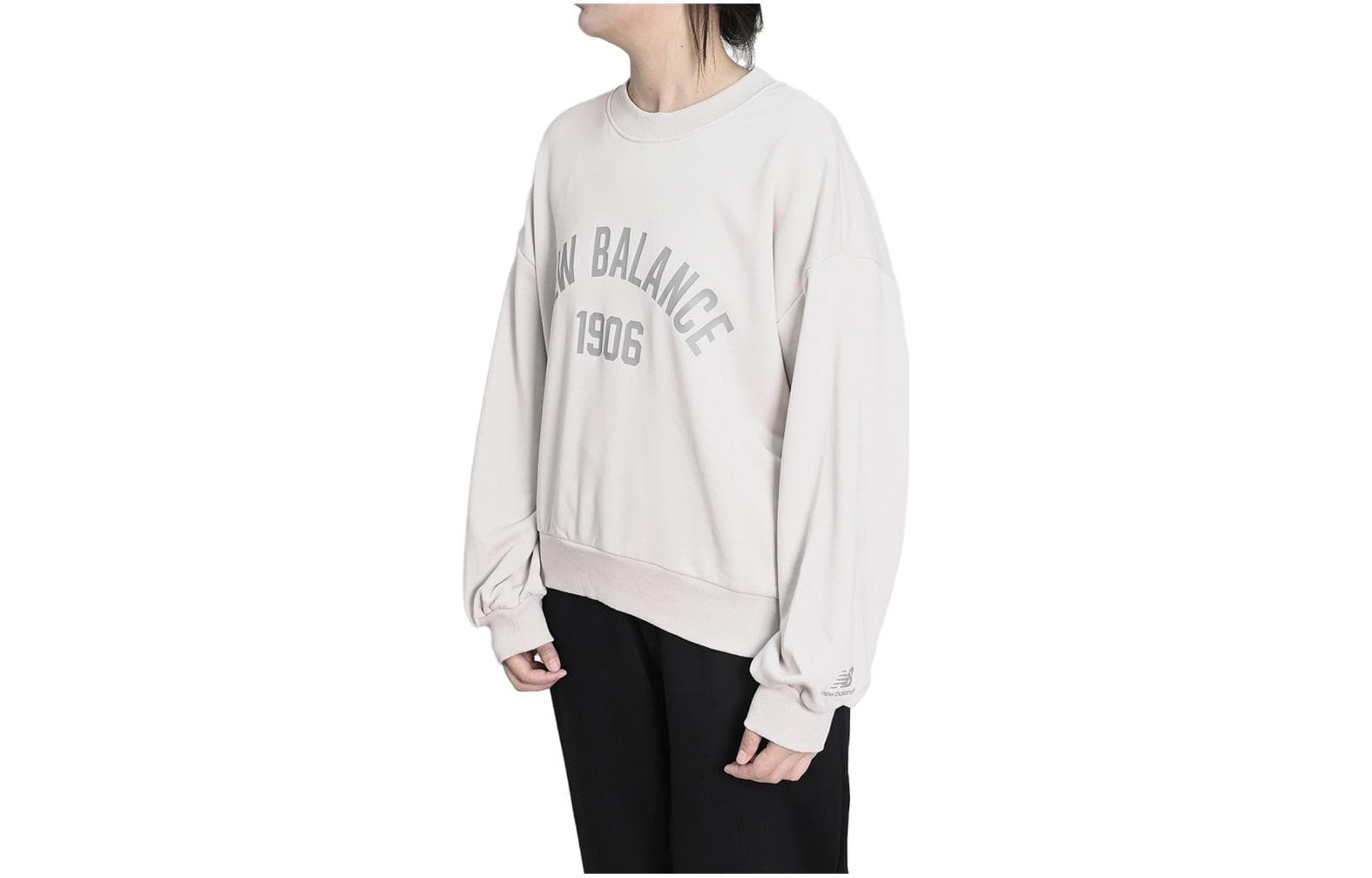 Худи New Balance Athleisure Толстовка Женское белое - изображение 1