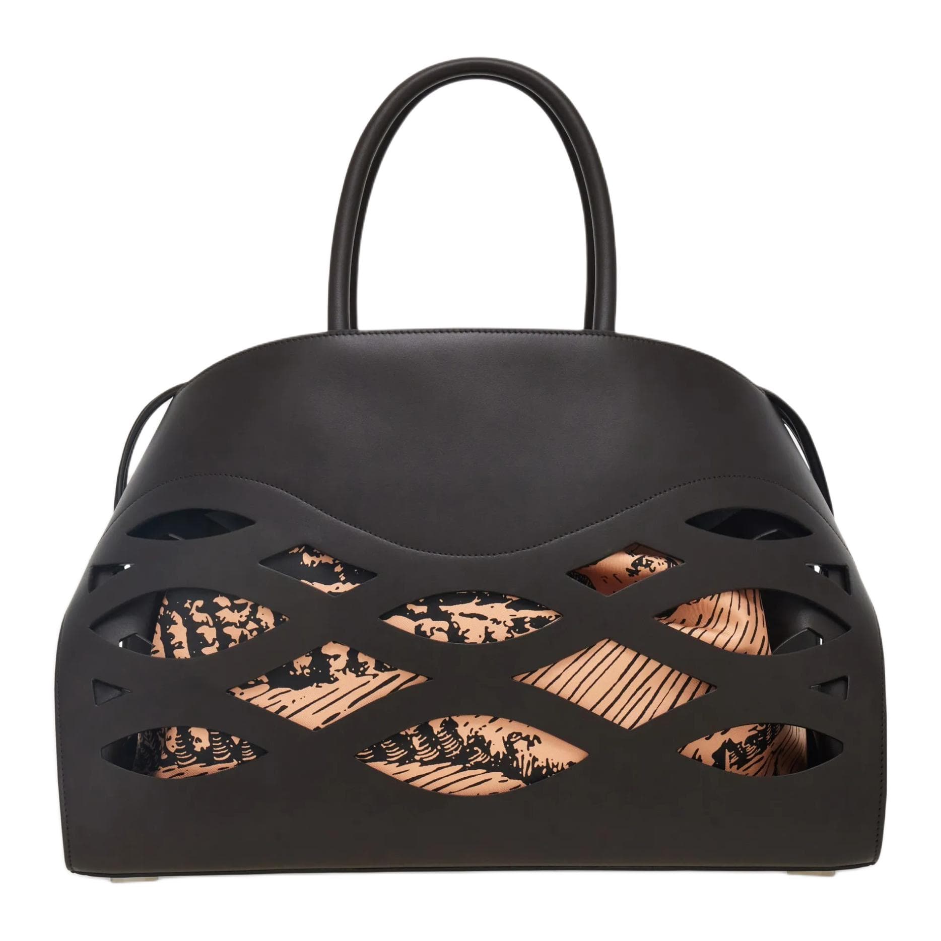 Сумка Ferragamo Back to Earth Large Handbag Morocco Brown - изображение 3