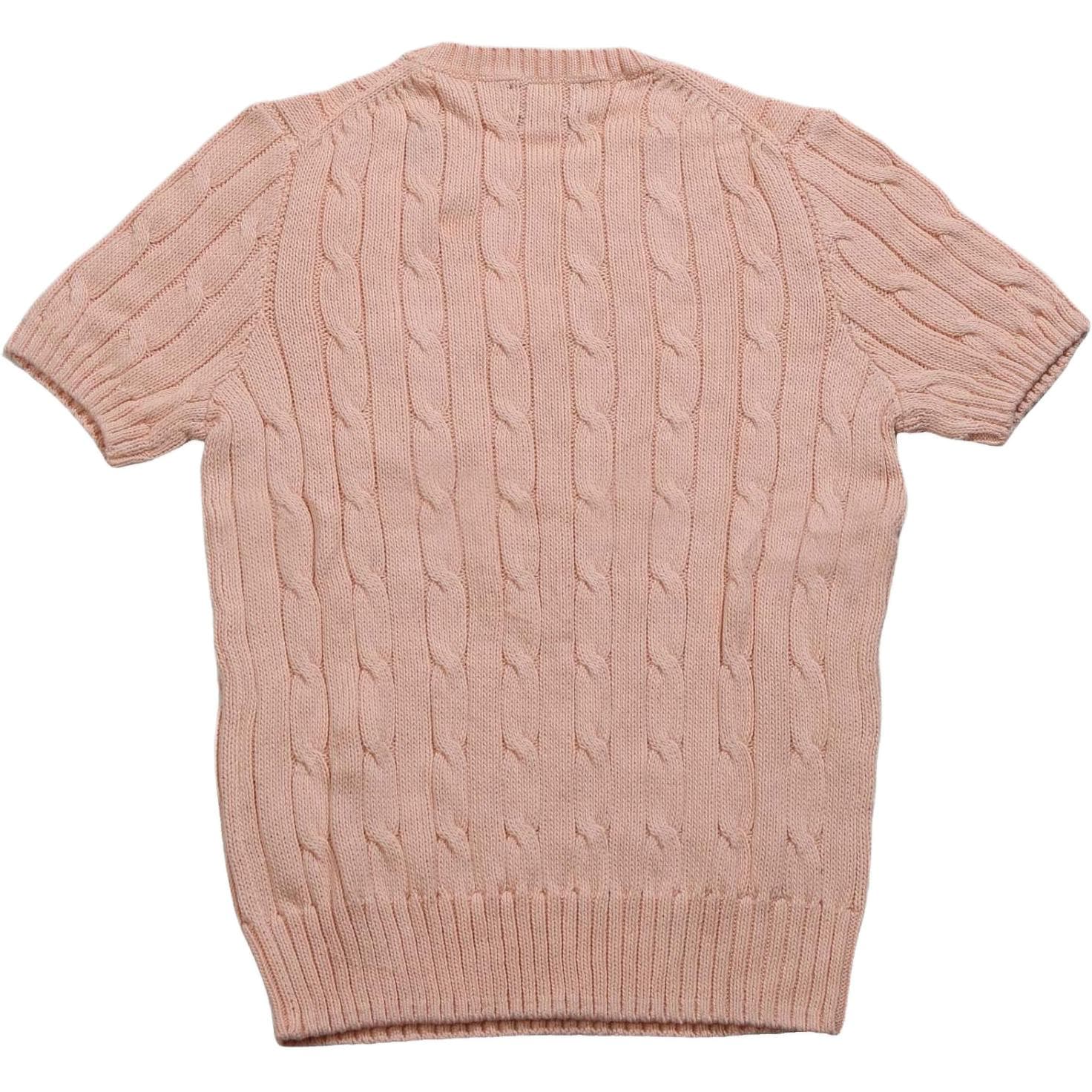 Кофта Polo Ralph Lauren Трикотаж Стандартный Размер Женский Светло-Розовый - изображение 3