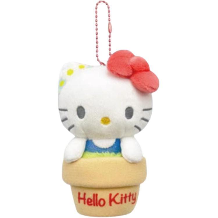 Санрио Цветочный горшок с Hello Kitty My Melody Kurumi плюшевые куклы украшение длина тела 13 см - изображение 1