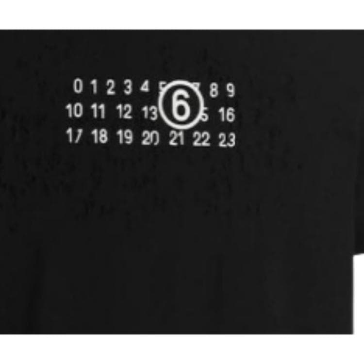 Футболка MM6 Maison Margiela SS23 Black T-Shirt - изображение 3