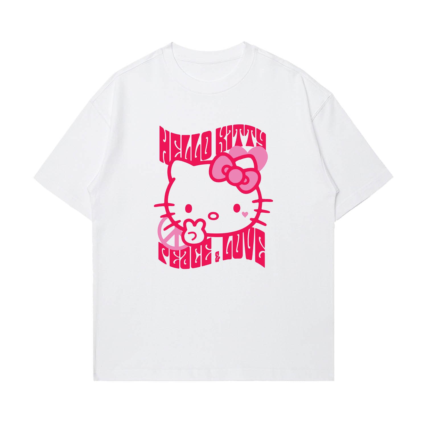 Футболка Sanrio x Hello Kitty Хелло Китти T-рубашка унисекс - изображение 1
