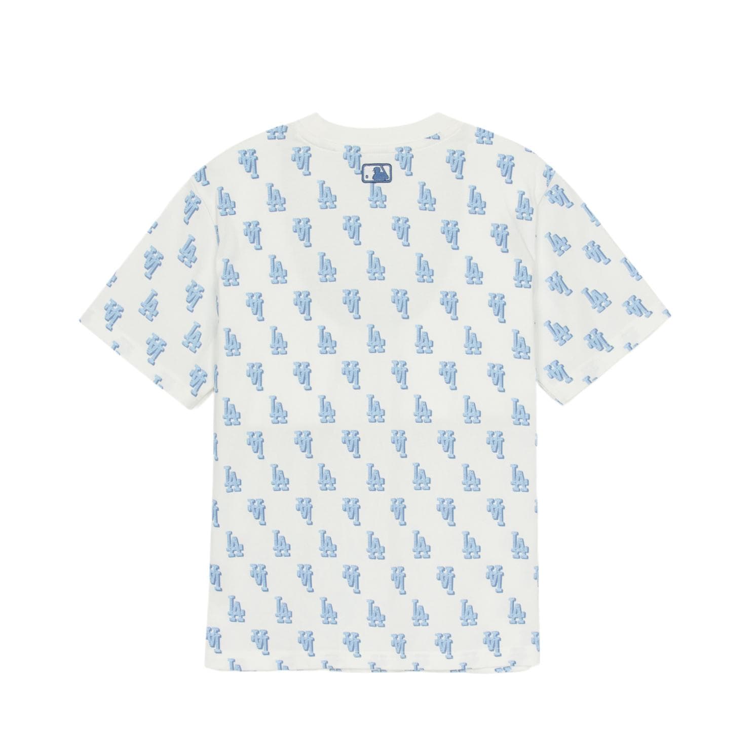 Футболка MLB MONOGRAM T Рубашка Кремовая Текстура Детская - изображение 2