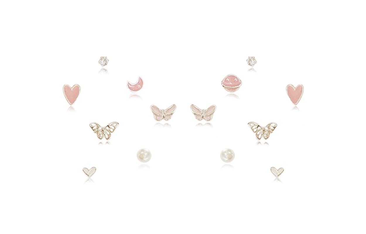 Серьги Серьги-гвоздики Ringlove из сплава женские - изображение 1