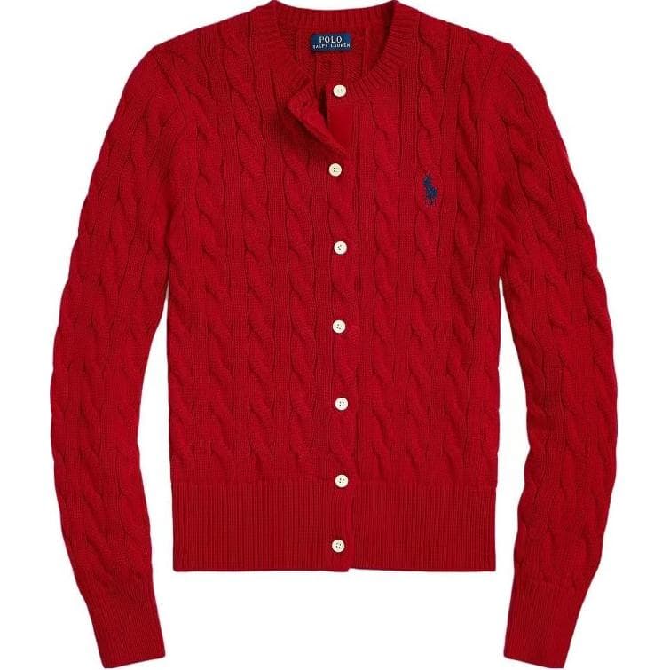 Кофта Polo Ralph Lauren SS23 Трикотаж Стандартный Размер Женский Красный - изображение 1