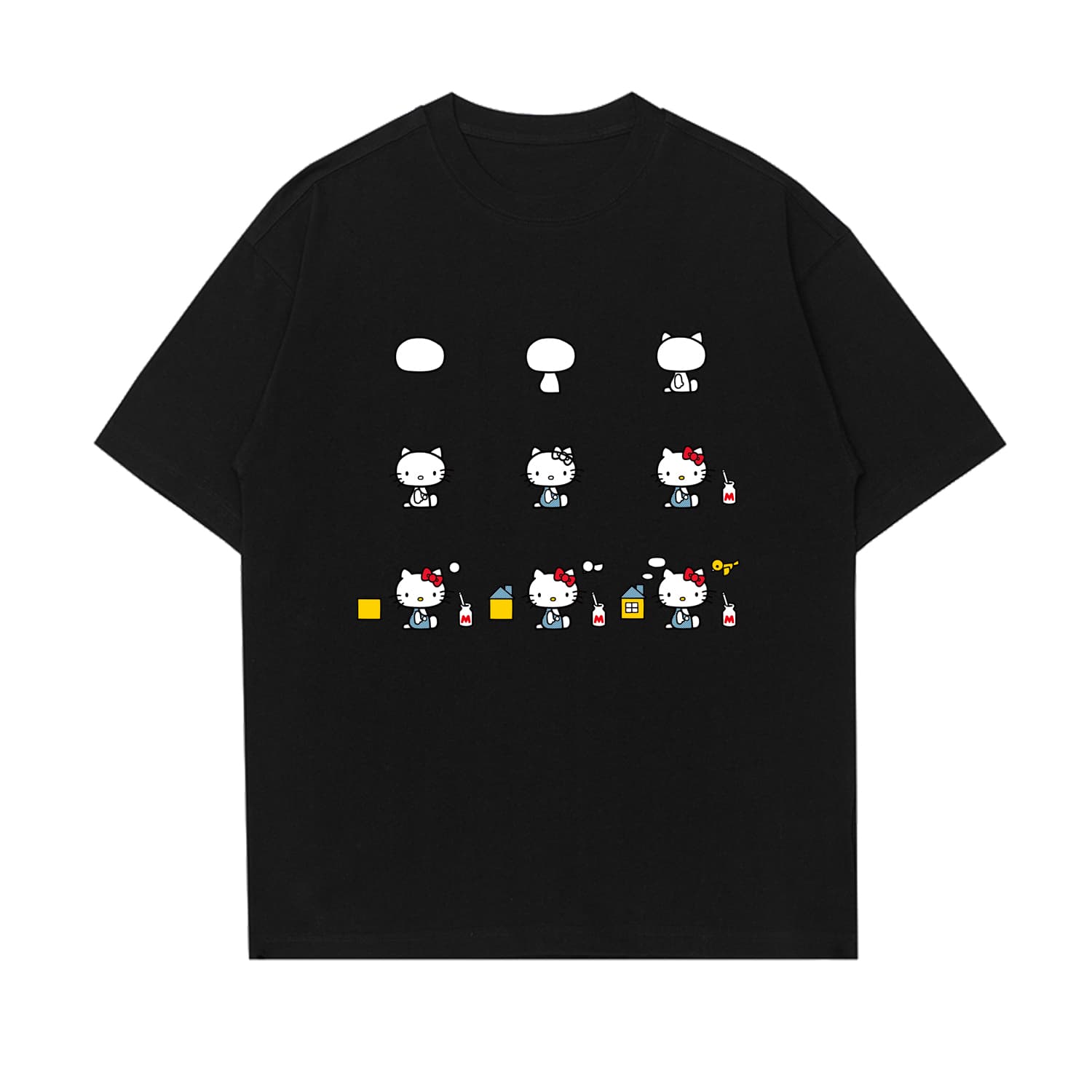 Футболка Sanrio x Hello Kitty Хелло Китти T-рубашка унисекс - изображение 1