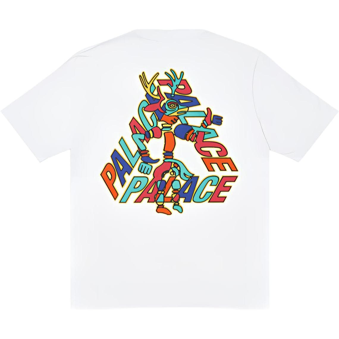 Футболка PALACE FW21 Ultimo B-sans T-shirt White LogoT - изображение 2