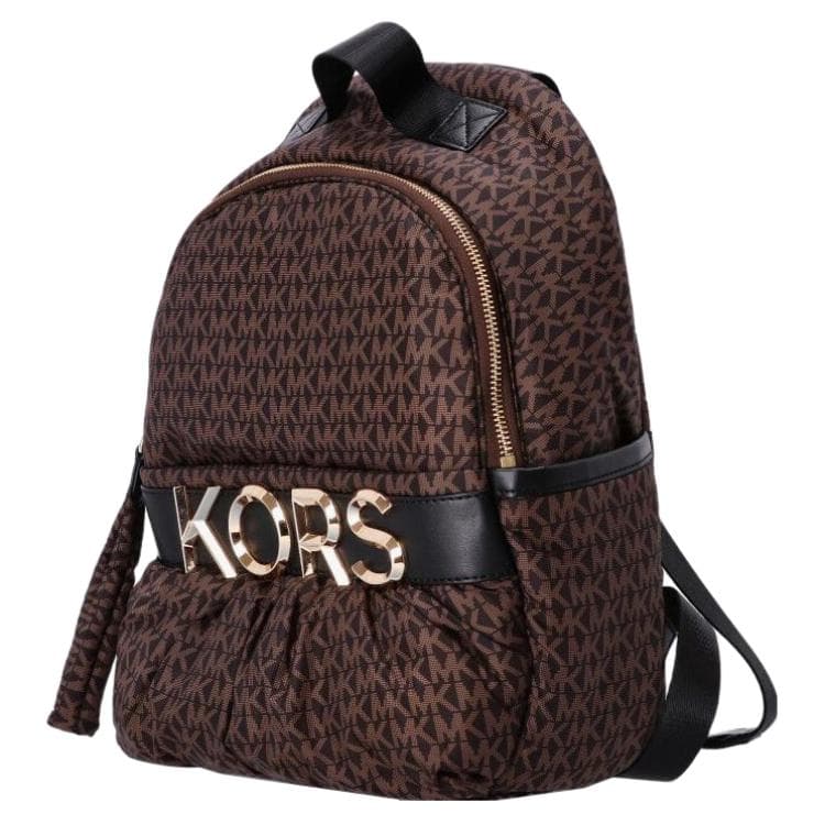 Рюкзак Michael Kors MK Logo Backpack Brown - изображение 2