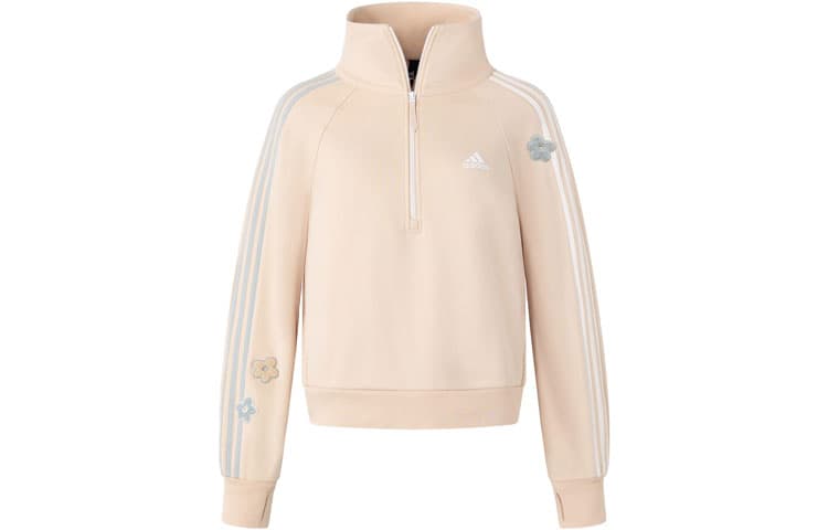 Кофта adidas Flower 3-Stripes Sweatshirt - изображение 1