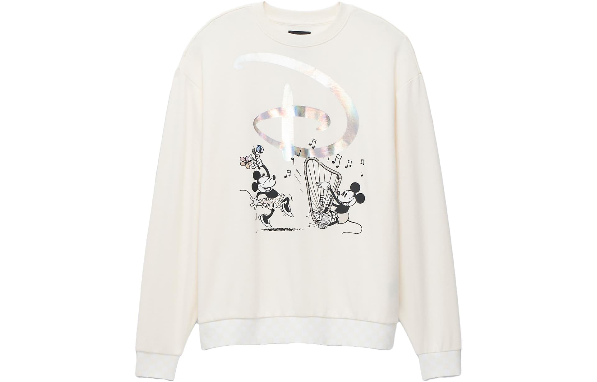 Кофта Vans x Disney Swan Song Oversized Long Sleeve Crew Sweatshirt - изображение 1
