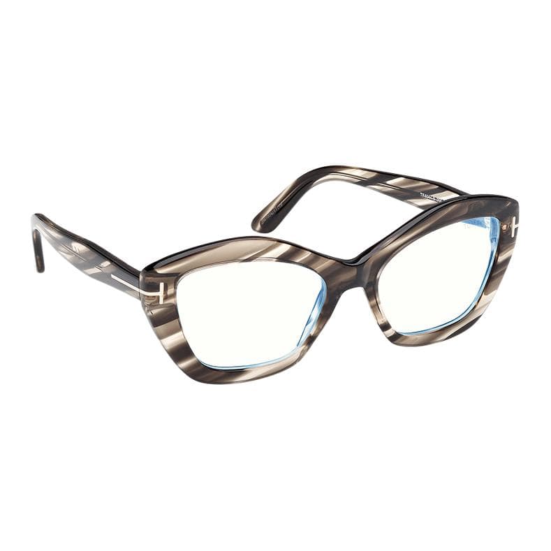Оправа TOM FORD Пластиковая оправа Figured оправы для очков Унисекс Tortoiseshell - изображение 3