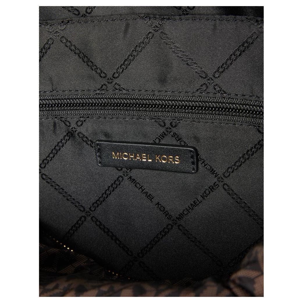 Рюкзак Michael Kors MK Logo Backpack Brown - изображение 5