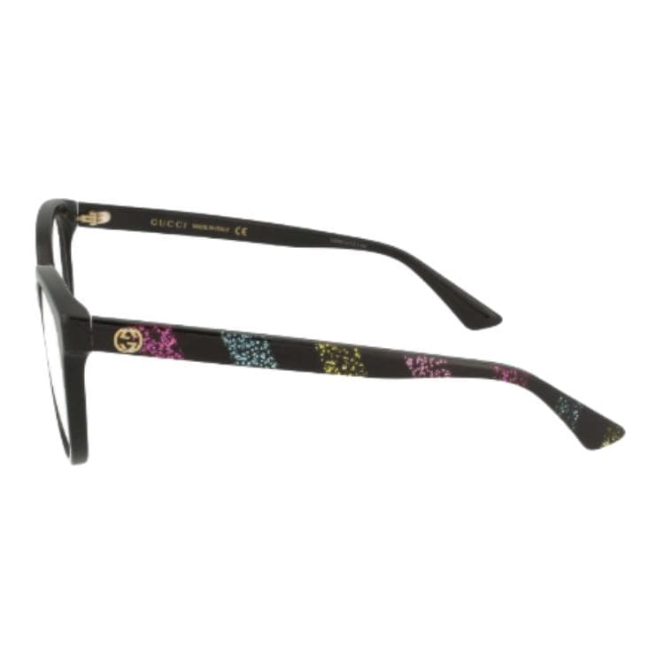 Оправа GUCCI Frame серия Оригинальный дизайн Квадратные очки Мужские Черные - изображение 3