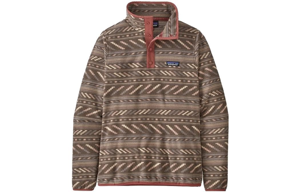Худи patagonia W'S MICRO D SNAP-T PULLOVER Logo - изображение 5