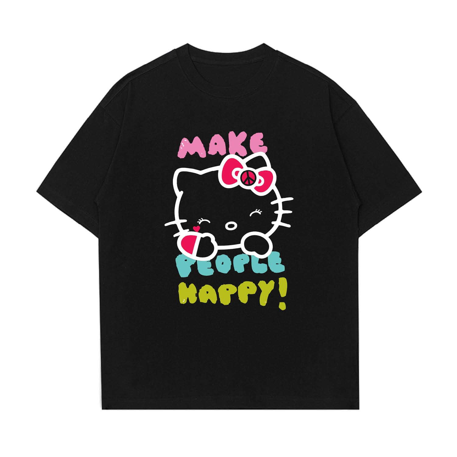 Футболка Sanrio x Hello Kitty Хелло Китти T-рубашка унисекс - изображение 1