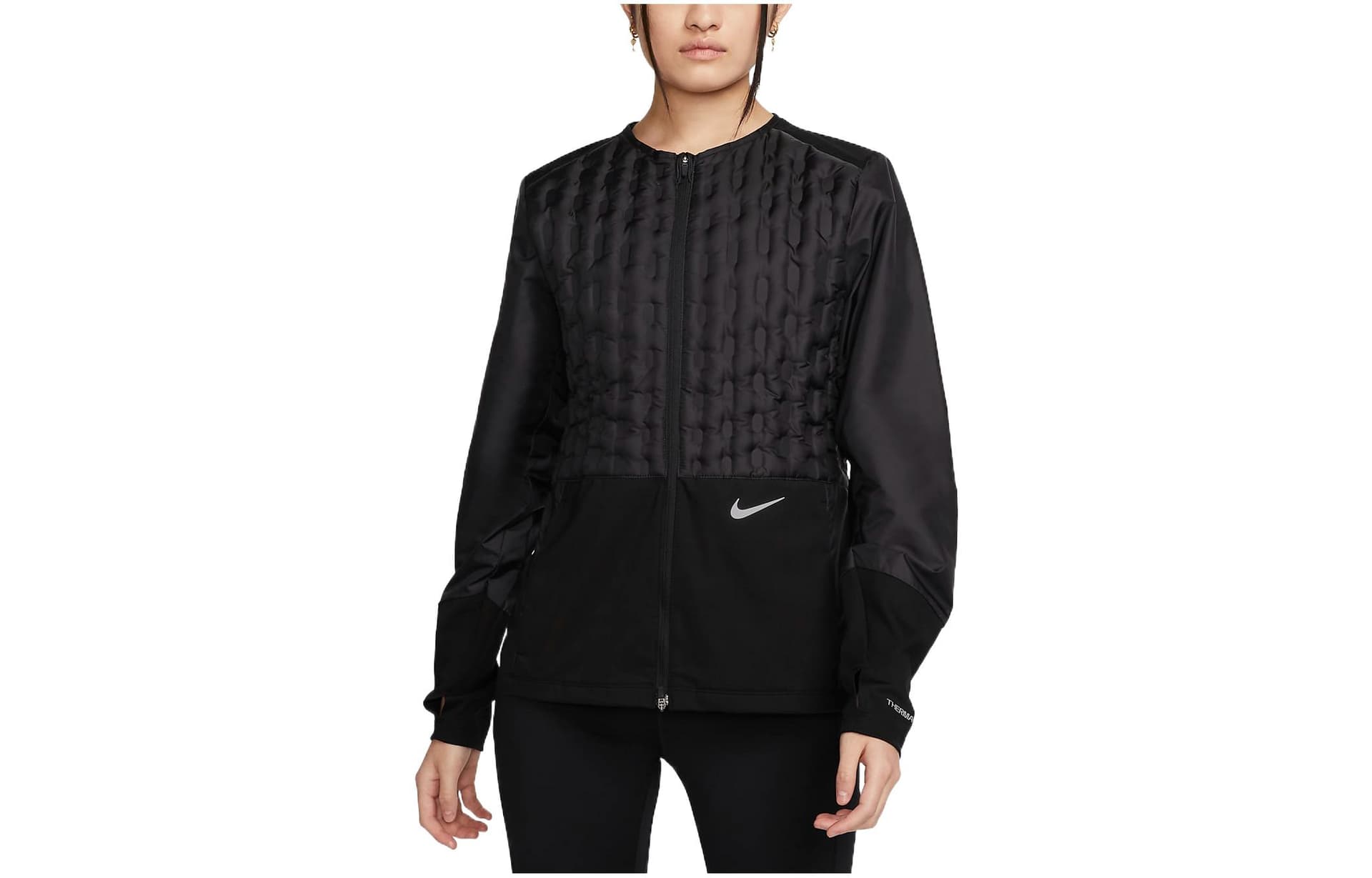 Куртка Nike Черные Женские Куртки - изображение 3