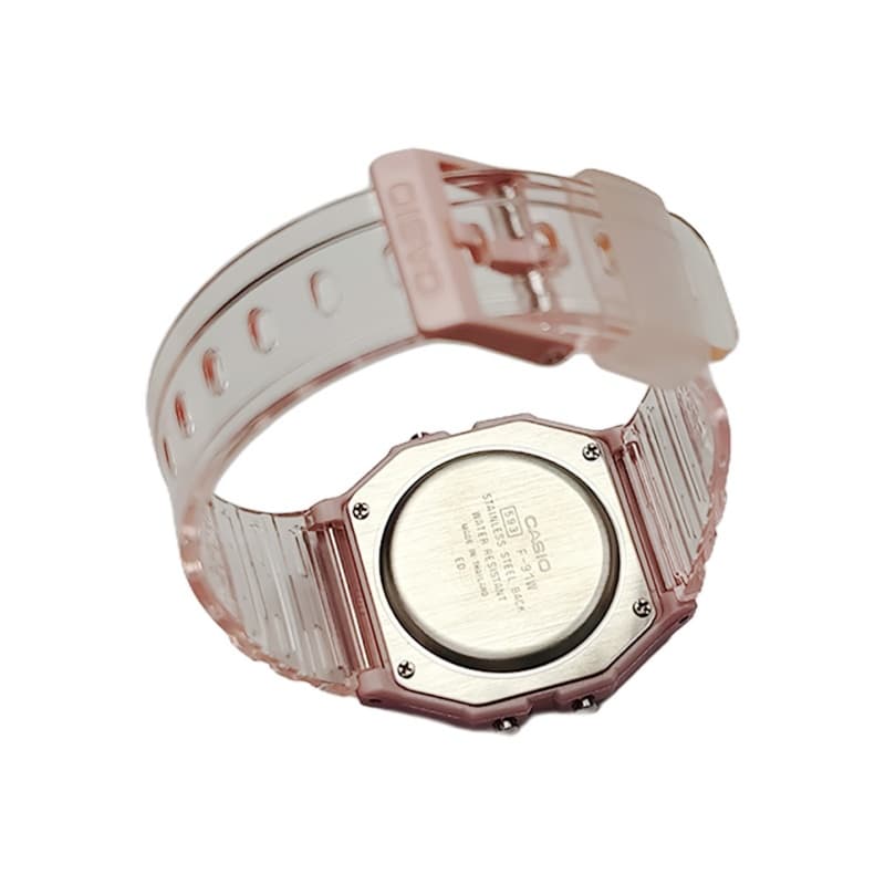 Часы CASIO F-91WS-4 Pink - изображение 4