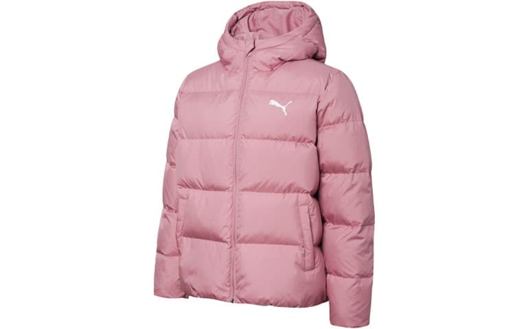 Пуховик Puma Logo Hooded Down Jacket - изображение 1