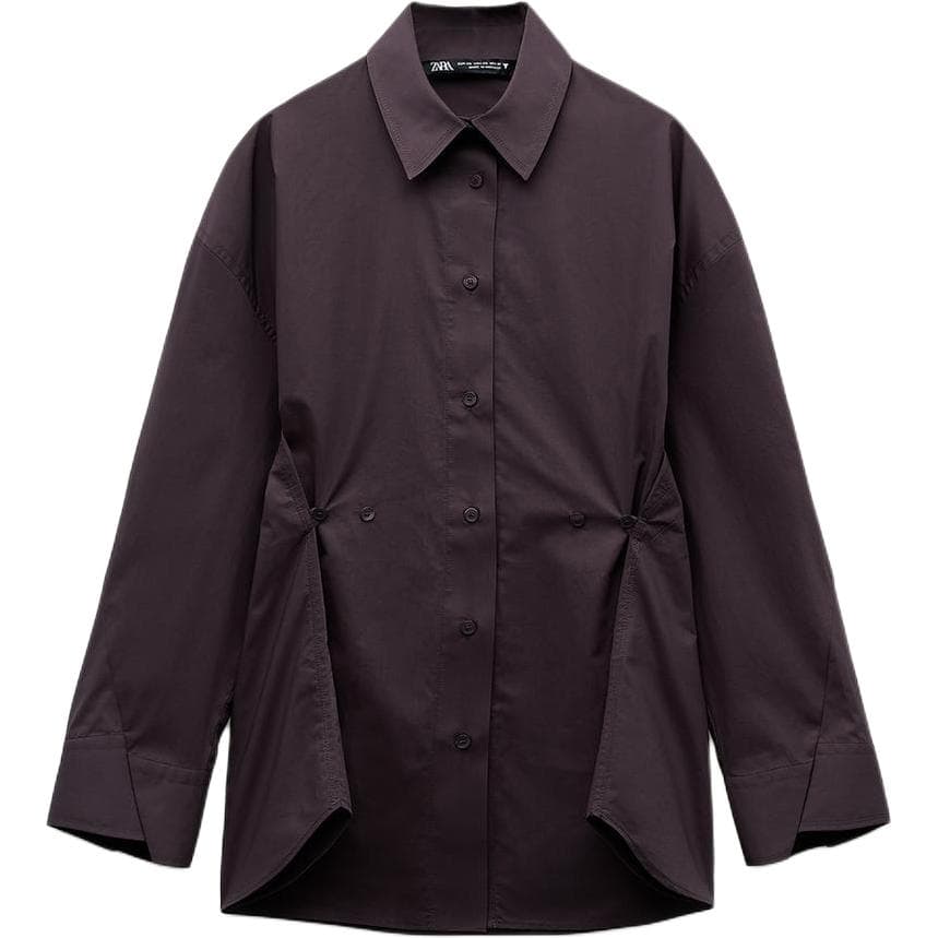 Блузка ZARA Trf Женские Рубашки - изображение 3
